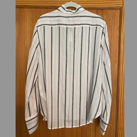 NWT MADEWELL Striped Button-Up Shirt - Picture 7 of 10